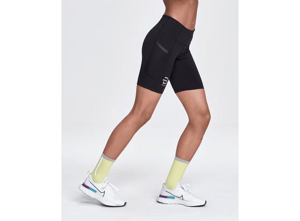 Dæhlie Dame Tights Athlete 7,5` 2.0 S Kort og lett treningstights - Bl 